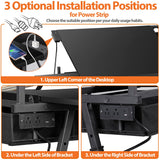 SUPER DEAL Adjustable Drafting Table Set with Charging Station, Tilting Drawing Desk Artist Desk with Stool Multifunctional Art Craft Workstation with 2 Storage Drawers for Home Office School SUPER DEAL