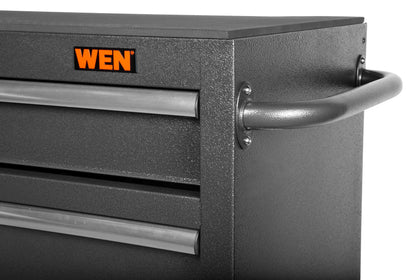 WEN 42-Inch Premium Rolling Tool Cabinet with Heavy Duty 21-Gauge Powder-Coated Steel Construction (GG422B) - WoodArtSupply