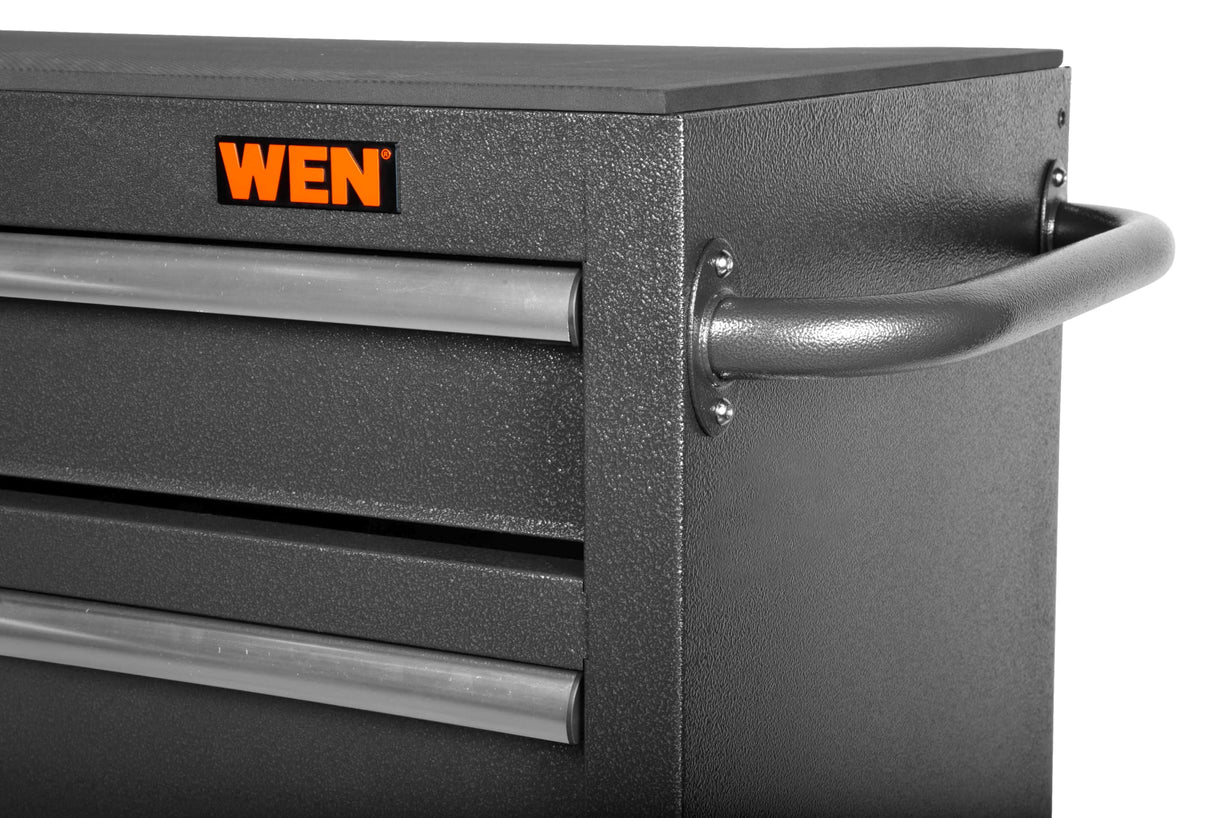 WEN 27-Inch Premium Rolling Tool Cabinet with Heavy Duty 21-Gauge Powder-Coated Steel Construction (GG262B) WEN