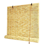 Natural Bamboo Shades for Patio 24 32 36 48 60 72 79 Inch Wide Outdoor Roll Up Blinds Waterproof Bamboo Roman Shades Privacy Sunshades Bamboo Blinds for Indoor Garden Porch Roll Up Bamboo Shades KaulaTrinx