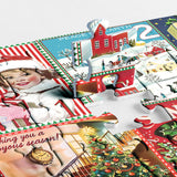 Christmas Advent Calendar Puzzle 1000 Piece for Adult, Christmas Countdown Calendar 2024 Jigsaw Puzzle, Holiday Santa Puzzle for Adult 1000 Piece BBOLDIN