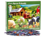 Vermont Christmas Company Farm Friends Jigsaw Puzzle 1000 Piece Vermont Christmas Company