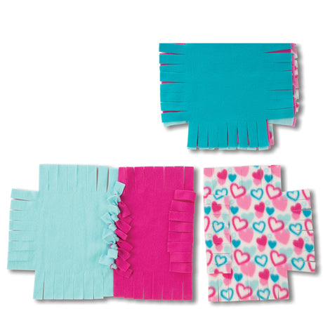 Melissa & Doug Fleece Quilt No-Sew Craft Kit, Multi Melissa & Doug
