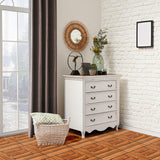 9Pcs Wood Interlocking Deck Tiles,Flooring Tiles, Tiles Interlocking Waterproof for Indoor and Outdoor, Patio Wood Flooring for Patio Porch Poolside Balcony Backyard (11.8"x11.8" -Checked Pattern) Shyneer