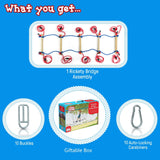 Lily's Things Rickety Bridge Attachment - Double Slackline & Ninja Line Accessories - Exclusively with Our Double Slackline Course Sets Lily's Things