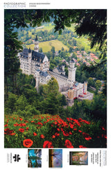 Buffalo Games - Florian Olbrechts - Schloss Neuschwanstein - 1000 Piece Jigsaw Puzzle for Adults -Challenging Puzzle Perfect for Game Nights - Finished Size is 26.75 x 19.75 Buffalo Games