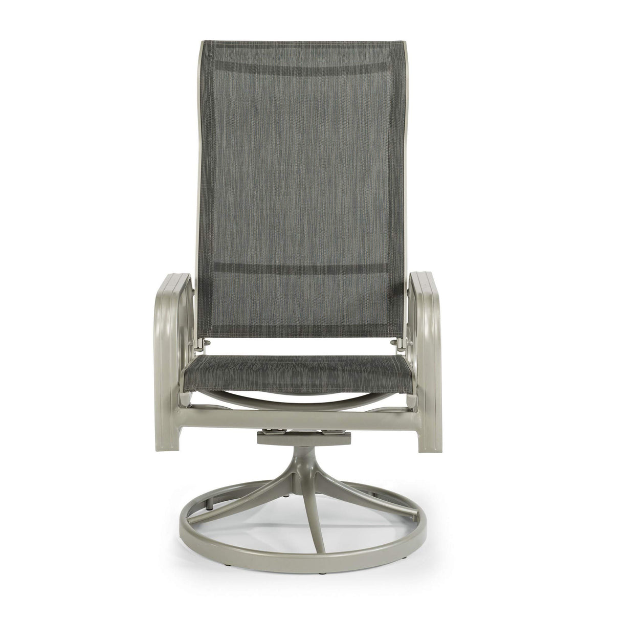 Homestyles Captiva Gray Outdoor Swivel Rocking Chair homestyles