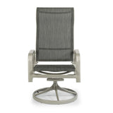 Homestyles Captiva Gray Outdoor Swivel Rocking Chair homestyles