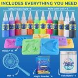 Magic Water Elf Toy Kit - Crafts kit for Kids - Arts and Crafts for Girls - Magic Gel Water Pets - Make Your Own Squishies Squishy Maker Toys - Kid Toys Birthday Gifts for Girls Boys Ages 3-12 MINISENTIALS