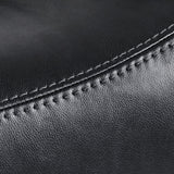 MCombo Dual Motors Leather Recliner with Power Headrest, Home Theater Seating with Armrest Storage HTS422 (Black) MCombo