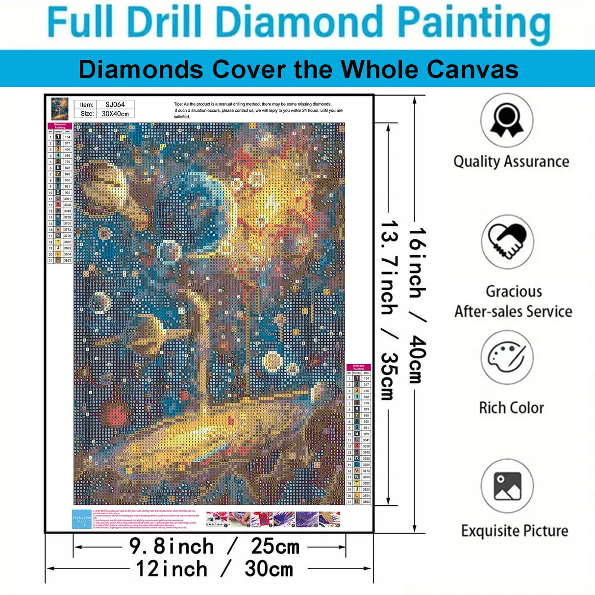 5D Space Scenery Diamond Art Kits for Adults,Full Round Drill Diamond Painting Kits for Beginner Space Landscape,DIY Gem Art and Crafts Paint by Diamonds Planets Scenery,Home Wall Decor 12X16Inch SJDIYSTORE