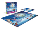 Ceaco - Disney Princess - Cinderella's Carriage - 750 Piece Glitter Jigsaw Puzzle Ceaco