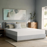 GAESTE 12 Inch Cal King Cooling Gel Medium Firm Green Tea Memory Foam Mattress for Cool Sleep CertiPUR-US Certified Convenient Mattress in a Box Fiberglass Free (California King, 12 in) GAESTE