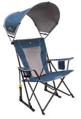 GCI Outdoor Sunshade Rocker Outdoor Rocking Chair with Canopy GCI Outdoor