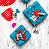 Jexine 50 Pcs Sublimation Blank Pins DIY Button Badge Kit Sublimation Silver Blank Aluminum Sheet with Butterfly Pin Backs for DIY Craft Lapel Jewelry Making Supplies (Square) Jexine