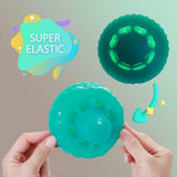 Silicone Mold Making Kit - Super Elastic Silicone for Mold Making - Platinum Mold Making Silicone 2 Gallons Kit- 1:1 Mixing Ratio - Ideal for Resin Molds, Silicone Molds, Soap Molds Jade Green BBDINO