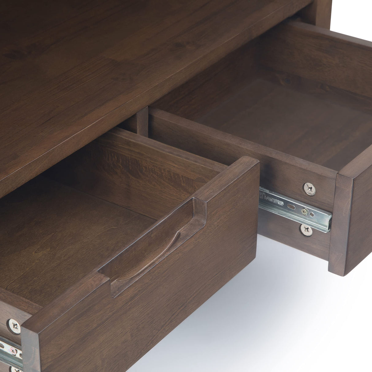 SIMPLIHOME Banting Bookcase - 66 inch Tall Solid Hardwood and Metal Bookshelf in Walnut Brown, Industrial Storage for Living Room, Study Room or Office with Open Shelves and Metal Frame SIMPLIHOME