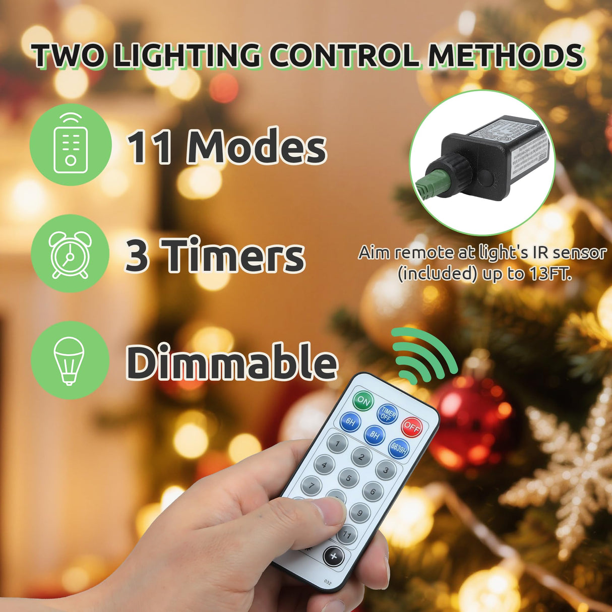 GOOBED Prelit Flocked Christmas Tree 6FT w/Remote, Prelit Snow Flocked Artificial Xmas Tree w/ 1000 Branch Tips & 250 Lights, Foldable Base for Homes Restaurants, Malls, Hotels, and Holiday Decor GOOBED