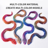 PINBALL 3D Printer Filament Bundle Tri-Colors Silk Shiny PLA Filament, Three Colors Fast Color Change Toughness Upgraded 3D Printing Filament, 1.75mm 250gX 4 Spools (2.2 lbs) PINBALL