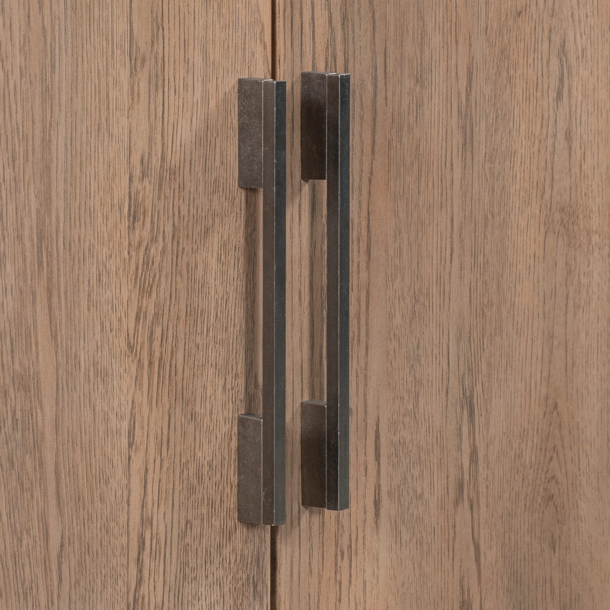 Merax Beige Modern Wood Buffet Sideboard with 2 Doors, Farmhouse Free Standing Storge Cabinet Console Table for Living Dinning Room Hallway, 47.2'' L Merax