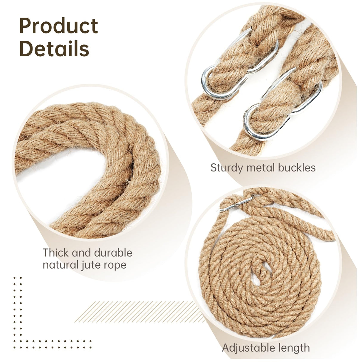 Wooden Tree Swing,500lbs Load Capacity Wooden Swing for Adults & Kids,Adjustable Height,Waterproof Hanging Swing Seat for Indoor,Outdoor,Backyard,Garden,Playground (Chocolate curved swing) BATTIPAW