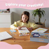 BONNYCO Paint by Numbers Kit for Kids Unicorns Pack 3 Canvas Paint by Number Canvas Framed Pre Drawn, Unicorn Gifts for Girls | Arts and Kids Crafts 4-6 8-12, Pintar por Numeros | Unicorn Craft BONNYCO