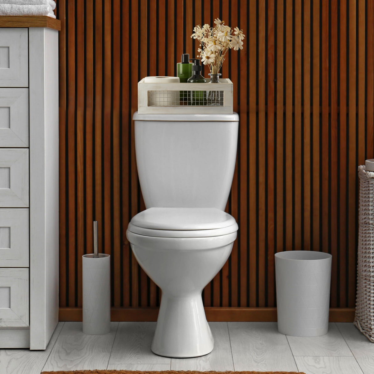 NAGAWOOD Wooden Countertop Baskets Set of 2 for Kitchen, Bathroom, Pantry|Wall Mount Upgrade with Full Accessories| Rustic Nesting Boxes|Wooden Organizer Crates for Fruit, Vegetables, Produce, Bread NAGAWOOD