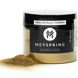 MEYSPRING Gilded Gold - Metallic Pigment Powder for Resin Art - Fine Gold Resin Pigment - Epoxy Resin Color Pigment - Gold Epoxy Pigment - 50 Grams MEYSPRING
