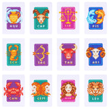 Apomelo 12pcs Small Diamond Art Painting Kits Zodiac Signs, Mini Diamond Art Painting Kits for Adults Beginners, Round Drill Diamond Art for Home Wall Decor, 6X8 inches Apomelo