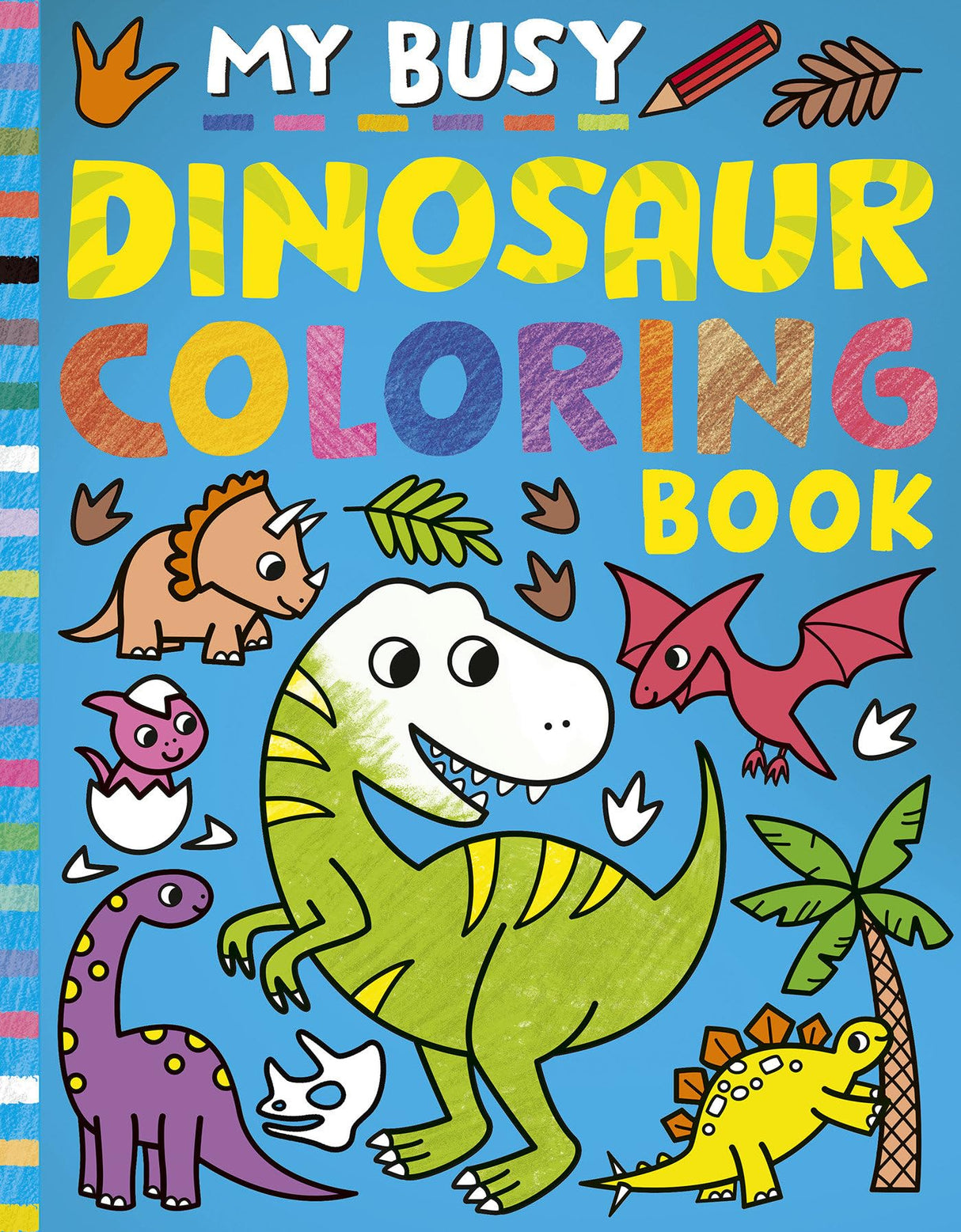 My Busy Dinosaur Coloring Book (My Busy Coloring) WoodArtSupply