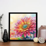 Eiflow DIY Diamond Art Kit for Adults Daisy Flower, 5D Diamonds Painting Kit Craft Gem Art Colorful Flower Full Round Drill(13.8x13.8inch/35x35cm) Eiflow