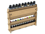 PROSCALE Paint Rack for Model Paints. Hobby Craft Citadel Vallejo Tamiya Army Wall Paint Rack Stand Paint Holder Organiser Miniature Warhammer Paint Storage Model Painting Station (Universal) PROSCALE