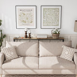 ELYKEN 5.9" Narrow Console Sofa Table with Power Outlets, 5.9" Dx63 Wx31.5 H Long Skinny Behind Couch Table with “X” Cross Metal Frame and Charge Station with 6.5’ Extension Cord, White Oak ELYKEN