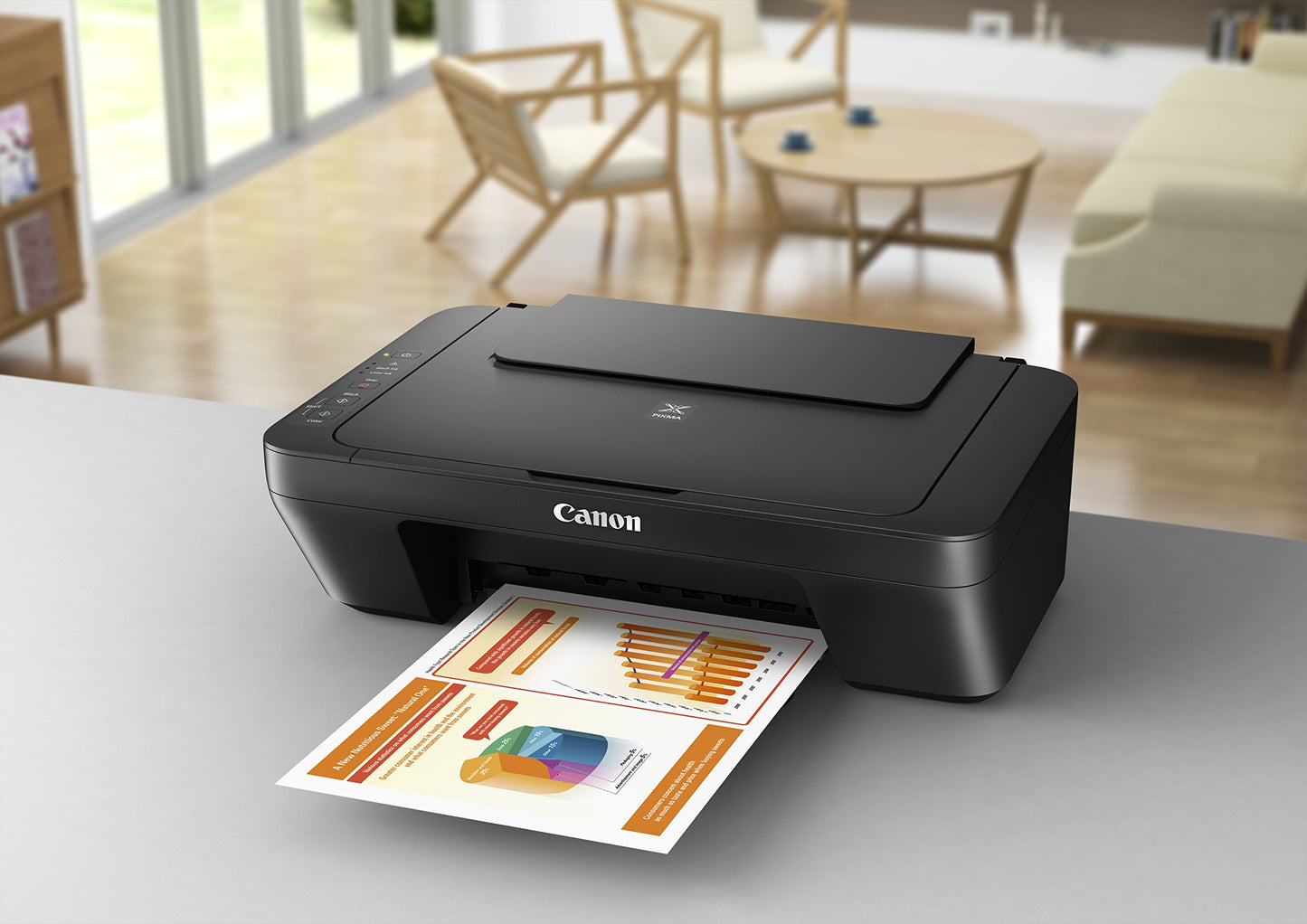 Canon Office Products PIXMA MG2525 Black Wireless Color Photo Printer with Scanner/Copier