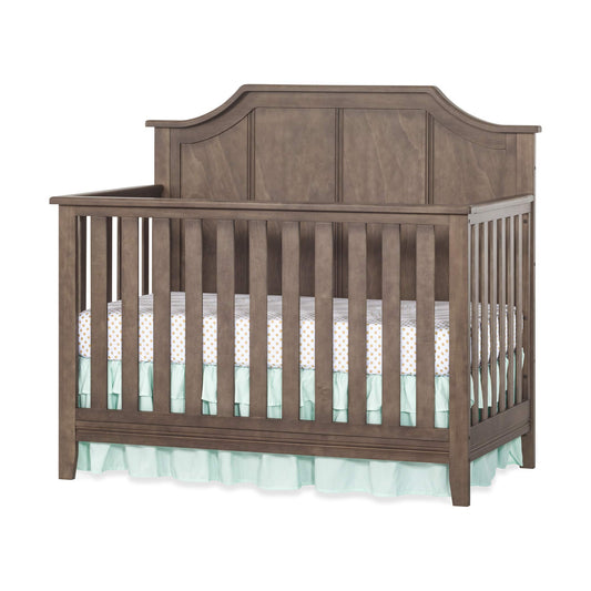 Child Craft Rylan 4-in-1 Convertible Crib, Baby Crib Converts to Day Bed, Toddler Bed and Full Size Bed, 3 Adjustable Mattress Positions, Non-Toxic, Baby Safe Finish (Cocoa Bean Brown)