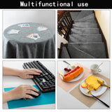 HaoFeijh Black Felt Fabric 72 * 36 Inch Wide 1.6mm,Fabric Sheets Soft Woven Acrylic Craft Fabric for DIY Craftwork Sewing Patchwork,Craft Felt HaoFeiJH