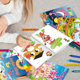 Kalysky 15Pack Bulk Coloring Books (5.9 * 8.5 inch) for Kids Ages 2-4 4-8, Kids Party Favors Carnival Prizes Goodie Bag Stuffer,Classroom Activity Supplies,Activity Books for Kids Kalysky
