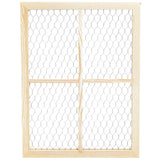 Bright Creations Unfinished Wood Window Frame with Chicken Wire Mesh (12 x 16 in, 2 Pack) Bright Creations