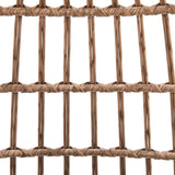 Yaheetech Egg Rattan Chair, Indoor/Outdoor PE Rattan Egg Basket Lounge Chair w/ 4 Cushions, Oversized Egg-Shaped Chair w/Metal Frame Stand for Patio, Backyard, Living Room - Light Brown/Black Yaheetech