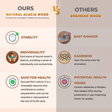 2BHOME Wooden LP Record Player Stand with 4 Cabinets, Holds up to 100 Vinyls, Metal Record Storage Holder and Organizer Table, Classical Design for Files/Book (Mid-Century Modern) 2BHOME