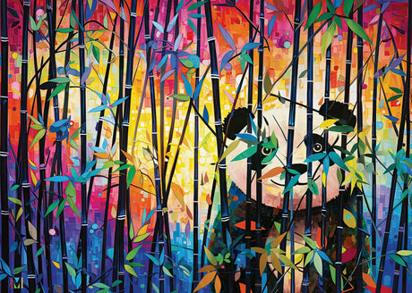 Wonder Forge Peekaboo Panda 1000 Piece Jigsaw Puzzle for Adults | Unique, Perfectly-Fitting Pieces | Fun, Vibrant Imagery | Amazon Exclusive Wonder Forge