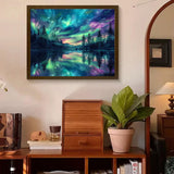 Aurora Diamond Painting for Adults-Diamond Art,Aurora 5D Diamond Painting Kits for Adult,Starry Sky Gem Art for Adults and Crafts Home Decor 12x16inch Hutarosl