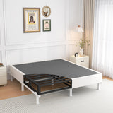 ROIL 10 Inch King Box Spring, Heavy Duty Metal Box Spring Mattress Foundation with Fabric Cover, 3500lbs Max Weight Capacity, Easy Assembly, Noise Free, Non-Slip ROIL