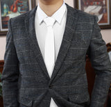 PenSee Men's White Ties Solid Pure Color 2.35" (6CM) Plain Slim Necktie Skinny Ties For Men PenSee