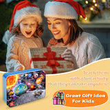 LELEMON Puzzles for Kids Ages 4-6, Space Puzzle 60 Piece Puzzles for Kids in a Metal Box, Educational Kids Puzzles Jigsaw Puzzles Childrens Puzzle Games Puzzle Toys for Girls and Boys LELEMON