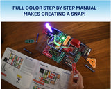 Snap Circuits Light Electronics Exploration Kit | Over 175 Exciting STEM Projects | Full Color Project Manual | 55+ Snap Circuits Parts | STEM Educational Toys for Kids 8+ Snap Circuits