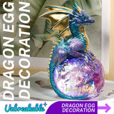 LET'S RESIN Dragon Resin Molds, Dragon Figurines Epoxy Resin Molds with Egg Base, 3D Animal Silicone Molds for Resin Crafts, DIY Home Desk Decor & Gifts LET'S RESIN