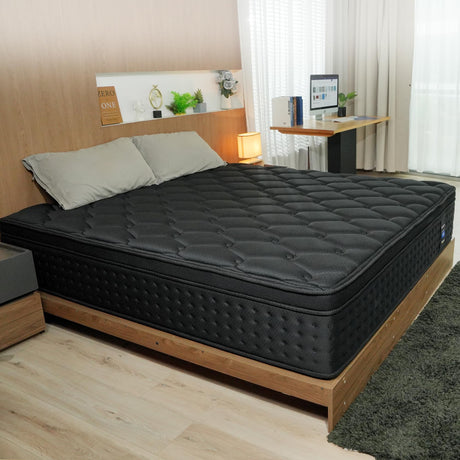 WinxMatrs Twin Mattress, 10 Inch Memory Foam Hybrid Mattress in a Box, Independent Spring for Motion Isolation and Pressure Relief, Comfortable Medium Firm Edge Support WinxMatrs