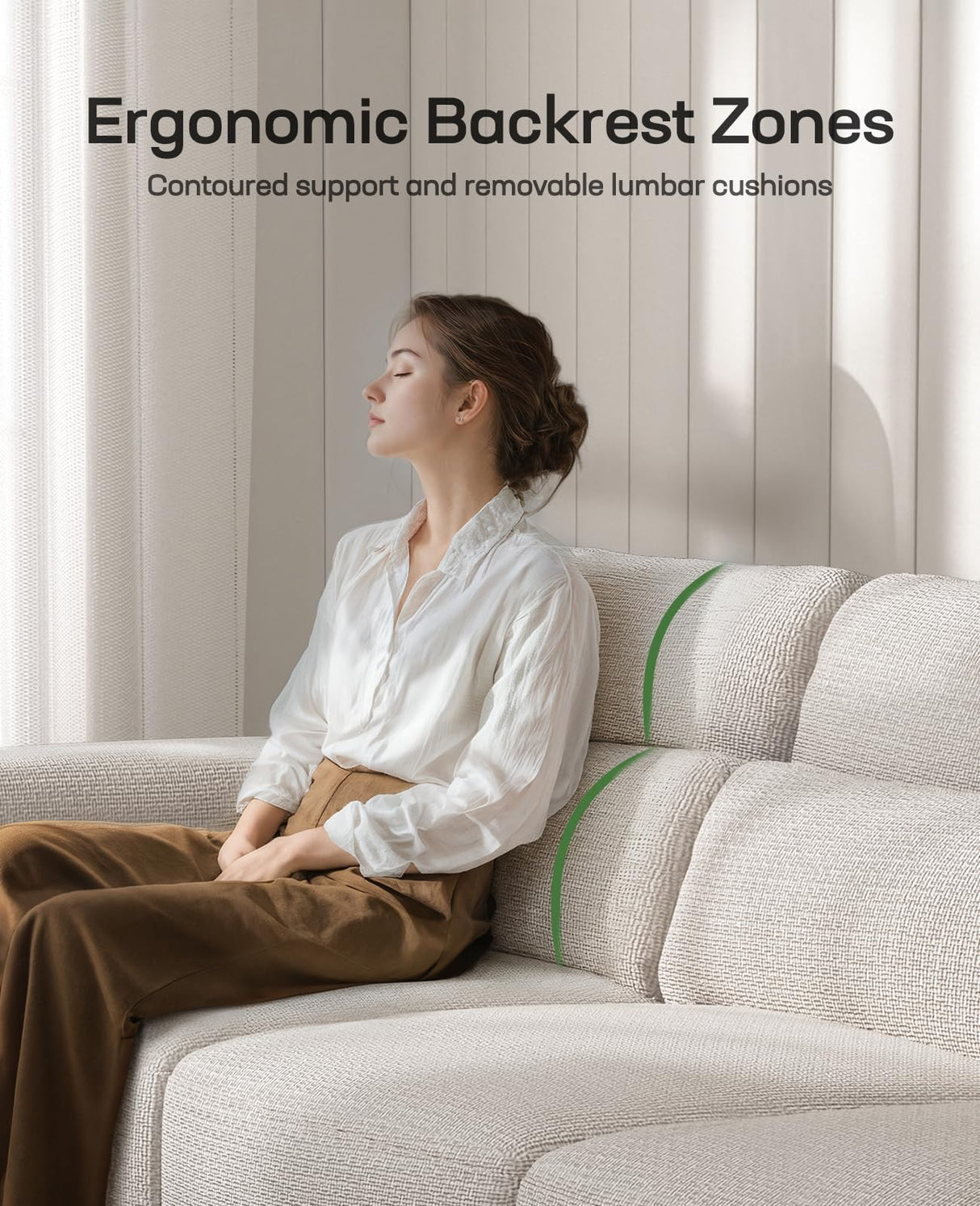 Marsail 65" Loveseat Sofa, Love Seat for Living Room, Comfy Couch with Deep Seats and Wide Armrests, Sofa Couch with Supportive Cushion and Sturdy Frame, Easy to Clean with Removable Covers, Beige Marsail