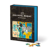 Galison Basquiat Bird On Money – 500 Piece Book Puzzle with Iconic Bird On Money Charlie Parker Tribute Artwork Packaged in Magnetic Keepsake Book Sized Box Galison